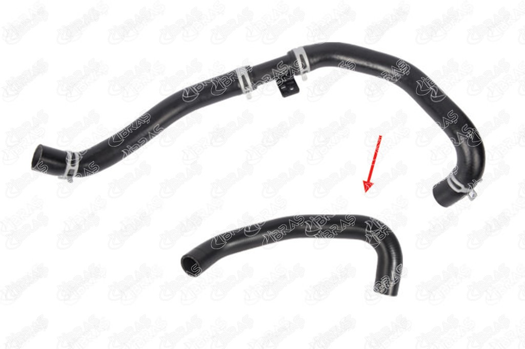 RADYATÖR ÇIKIŞ HORTUMU PLASTİK BORU HARİÇ 