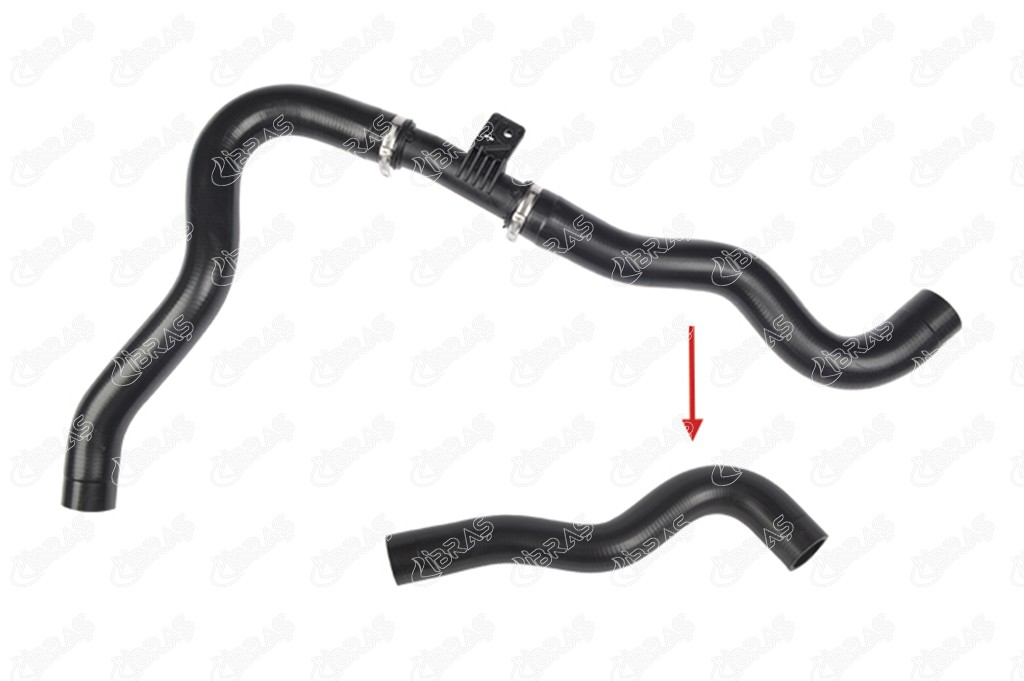 RADYATÖR GİRİŞ HORTUMU PLASTİK BORU HARİÇ 