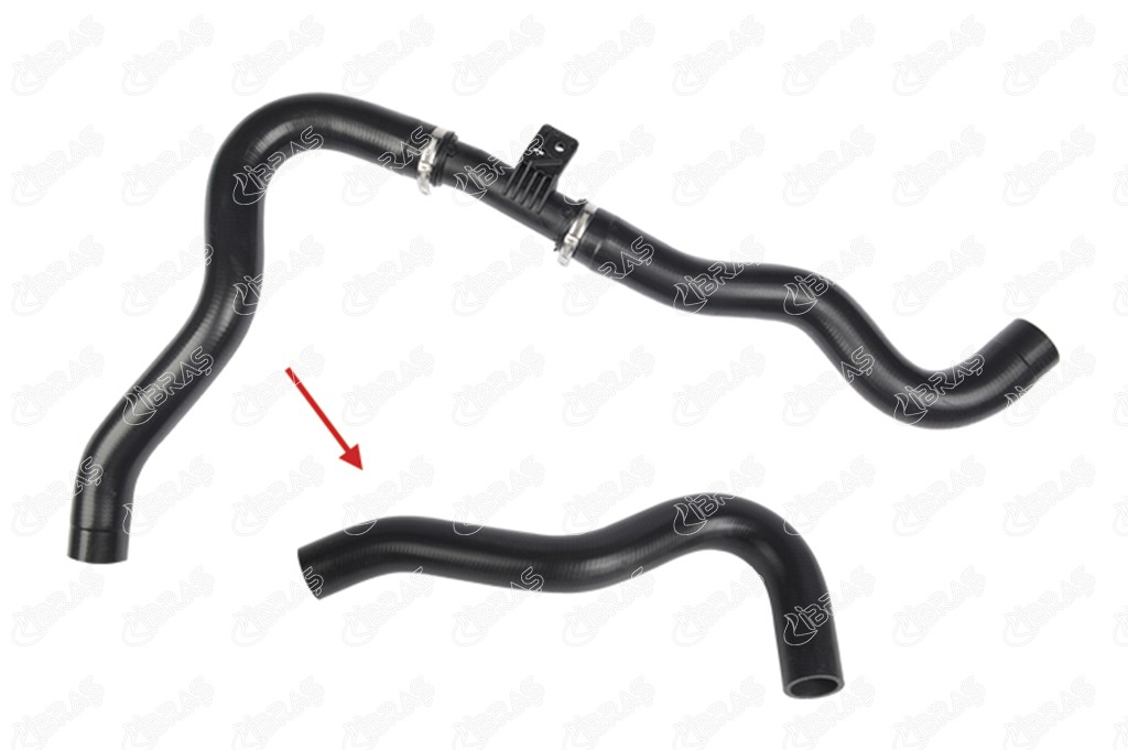 RADYATÖR GİRİŞ HORTUMU PLASTİK BORU HARİÇ 