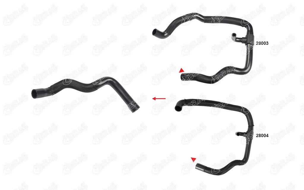 RADYATÖR GİRİŞ HORTUMU