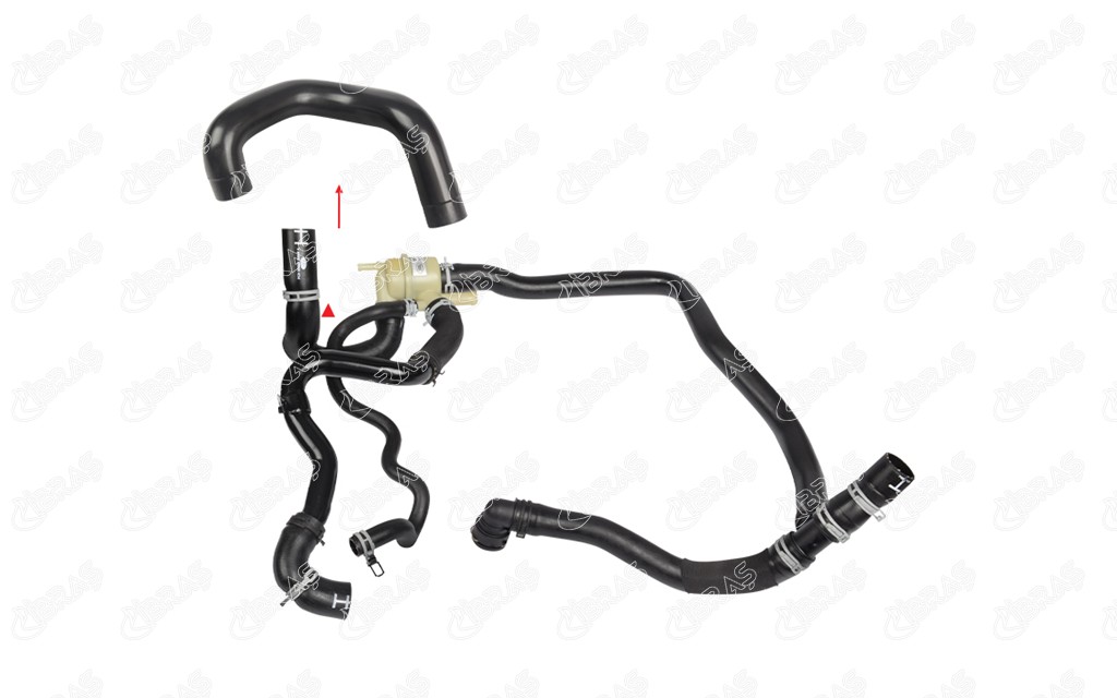 RADYATÖR ÇIKIŞ HORTUMU PLASTİK ve METAL BORU HARİÇ 