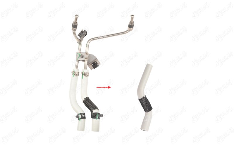 BASINÇ KAPTÖRÜ HORTUMU METAL BORU HARİÇ