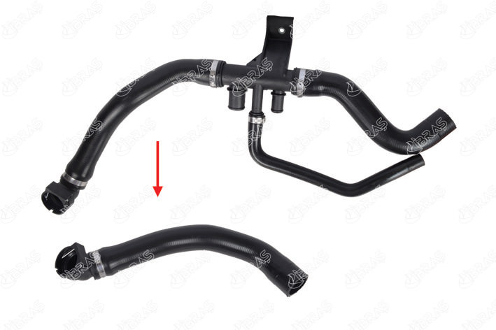 RADYATÖR ÇIKIŞ HORTUMU PLASTİK BORU HARİÇ