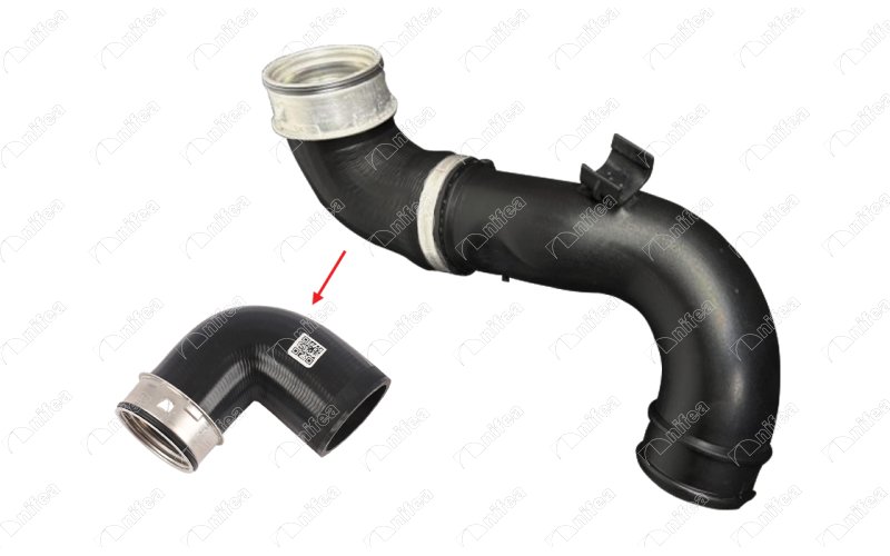TURBO HORTUMU PLASTİK BORU HARİÇ Montaj Yeri : Turbo Radyatörü Sol