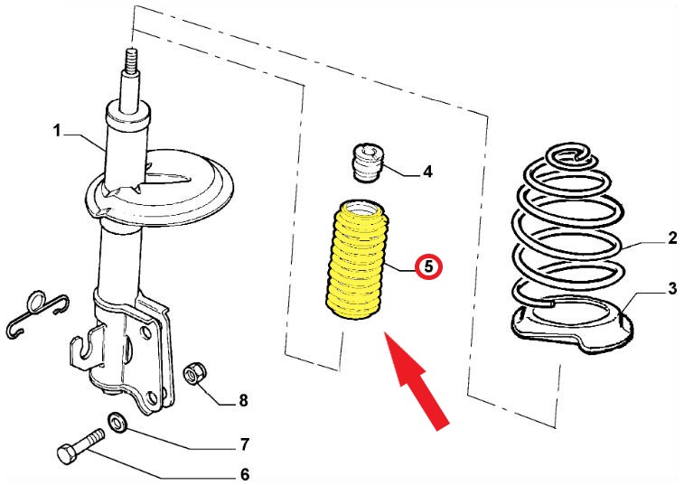 AMORTİSÖR KÖRÜĞÜ