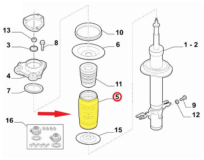 AMORTİSÖR KÖRÜĞÜ