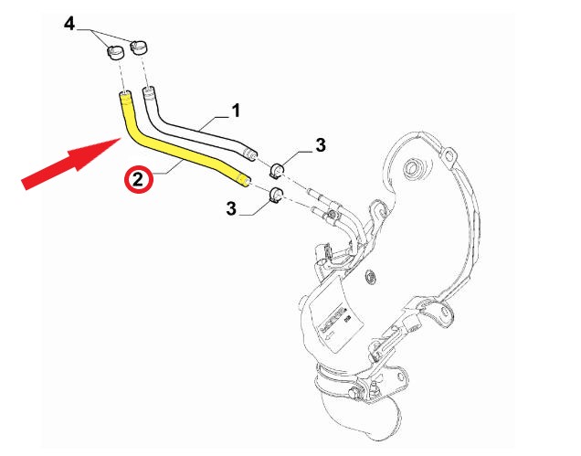 BASINÇ KAPTÖRÜ HORTUMU(TURBO HORTUMU)