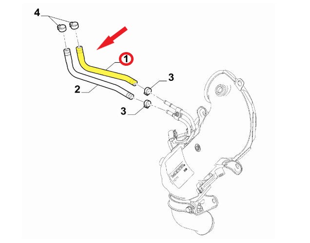 BASINÇ KAPTÖRÜ HORTUMU ( TURBO HORTUMU ) 