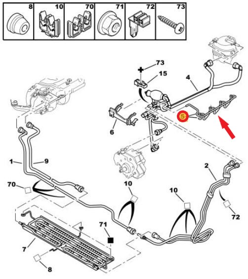  ENJEKTÖR BORUSU YAKIT HORTUMU
