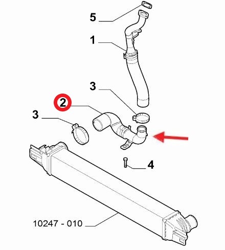 FIAT FIORINO TURBO HORTUMU