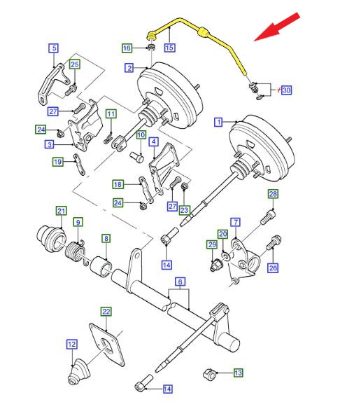 FORD MONDEO WESTINGHOUSE BORUSU