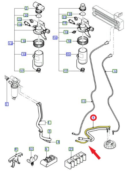 FORD TRANSIT YAKIT BORUSU