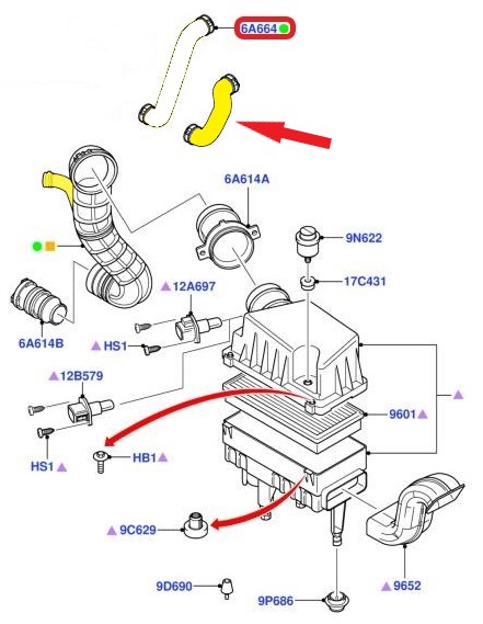 HAVA FİLTRE HORTUMU