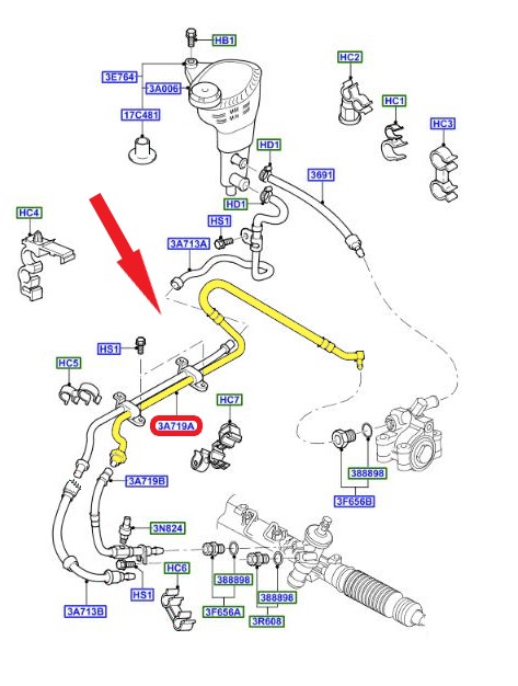 HİDROLİK DİREKSİYON BORUSU