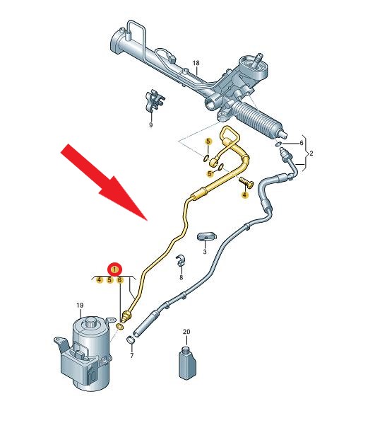 HİDROLİK DİREKSİYON BORUSU