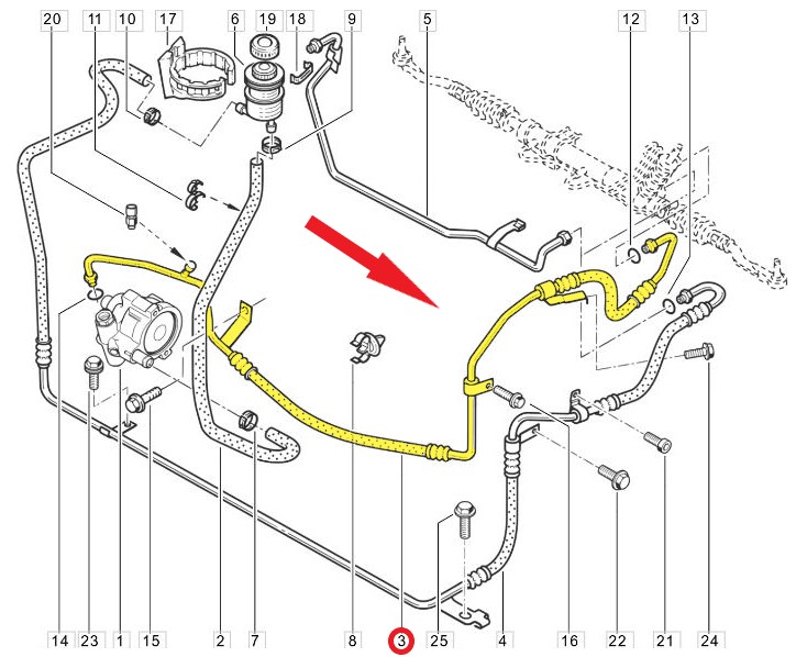 HİDROLİK DİREKSİYON HORTUMU