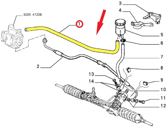 HİDROLİK DİREKSİYON HORTUMU