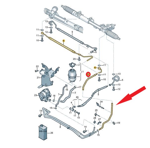 HİDROLİK DİREKSİYON HORTUMU