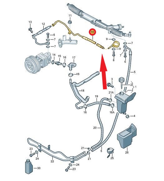 HİDROLİK DİREKSİYON HORTUMU