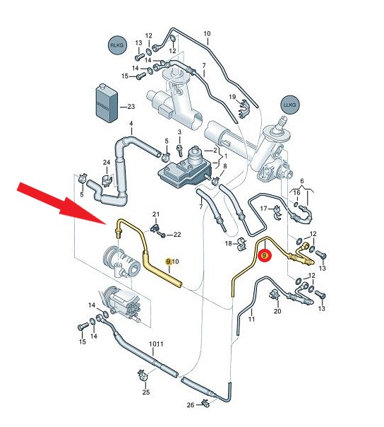 HİDROLİK DİREKSİYON HORTUMU