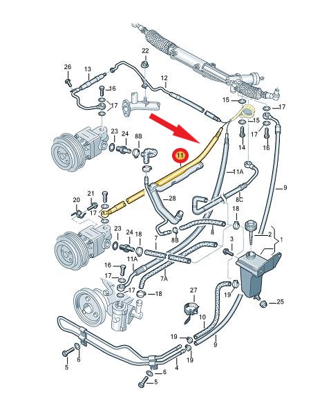 HİDROLİK DİREKSİYON HORTUMU