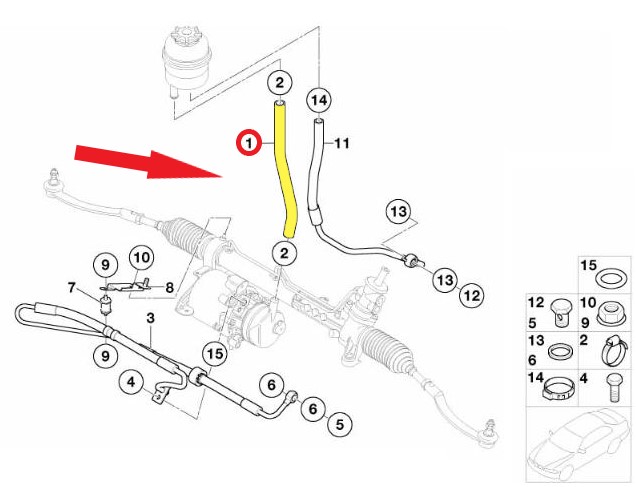 HİDROLİK DİREKSİYON HORTUMU