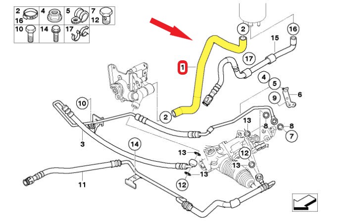 HİDROLİK DİREKSİYON HORTUMU