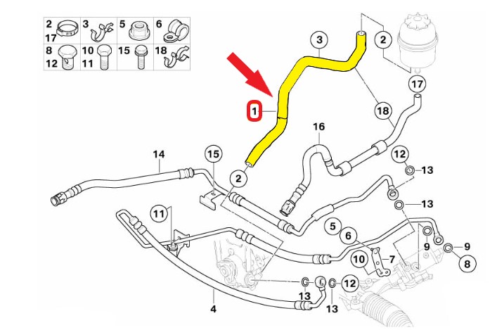 HİDROLİK DİREKSİYON HORTUMU