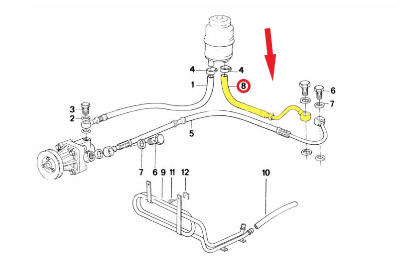 HİDROLİK DİREKSİYON HORTUMU