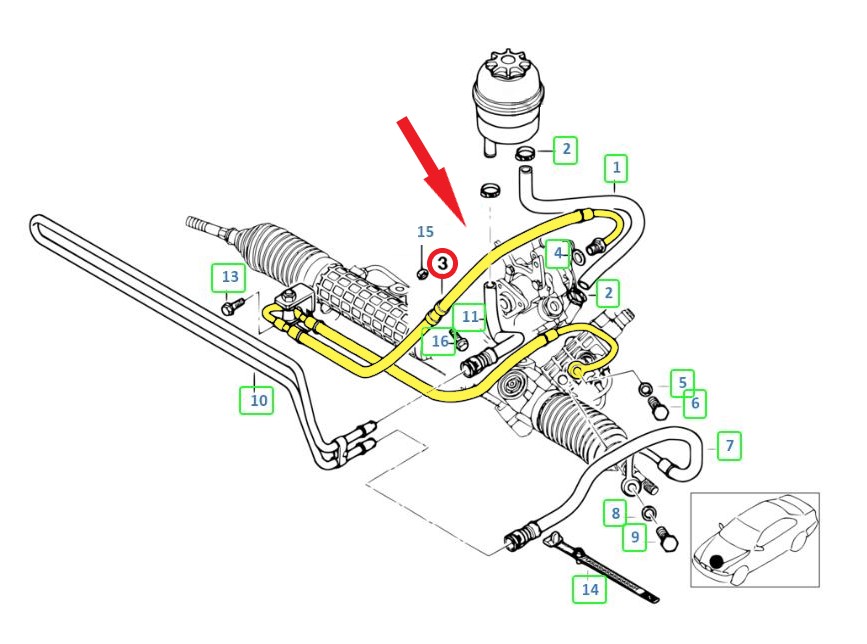 HİDROLİK DİREKSİYON HORTUMU