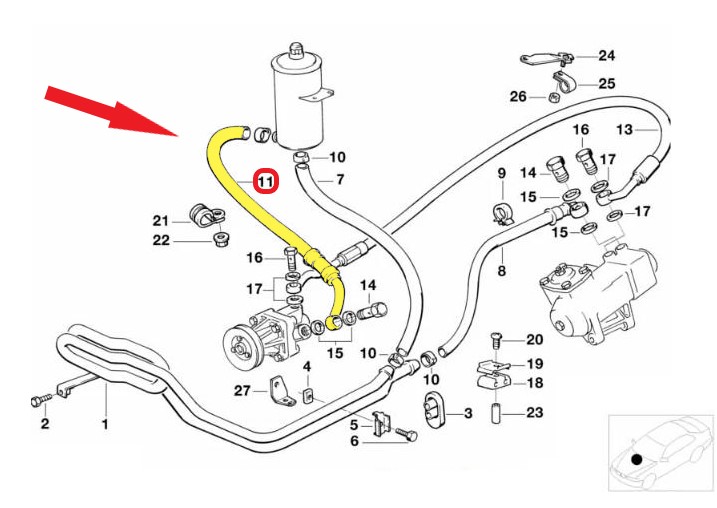 HİDROLİK DİREKSİYON HORTUMU