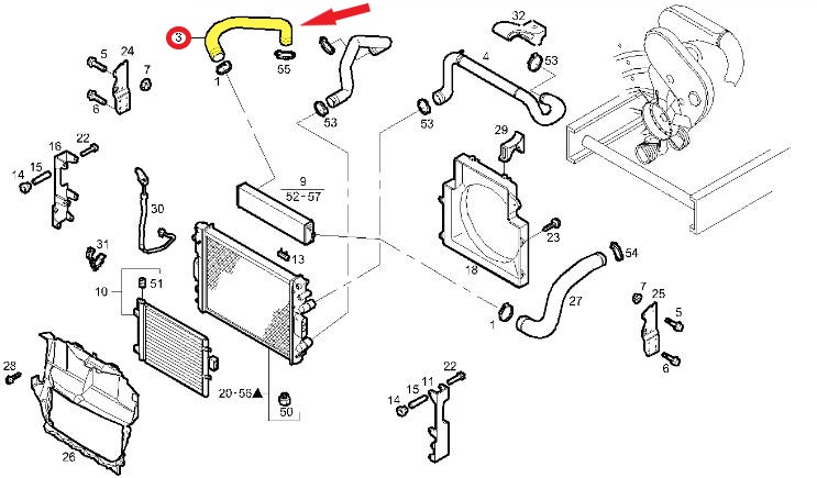 IVECO DAILY  TURBO HORTUMU