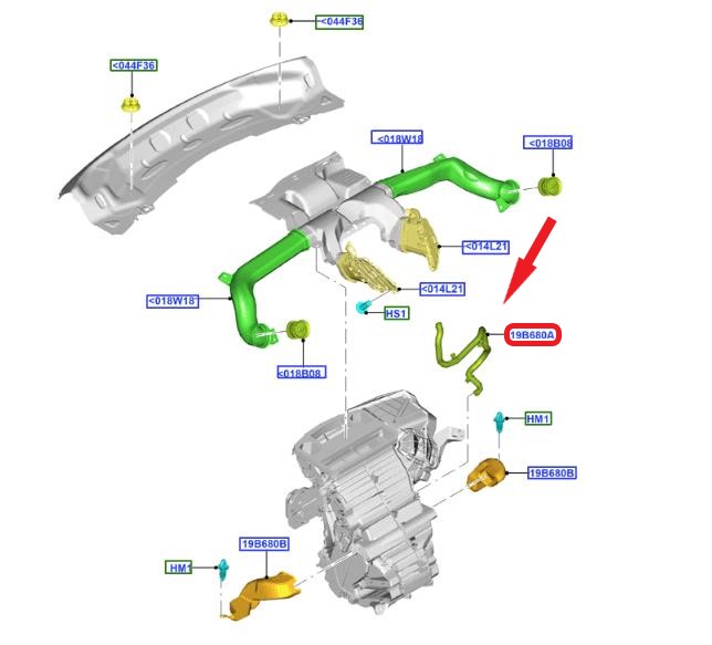 KALORİFER ÇIKIŞ HORTUMU