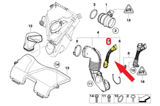 MOTOR HAVALANDIRMA BORUSU