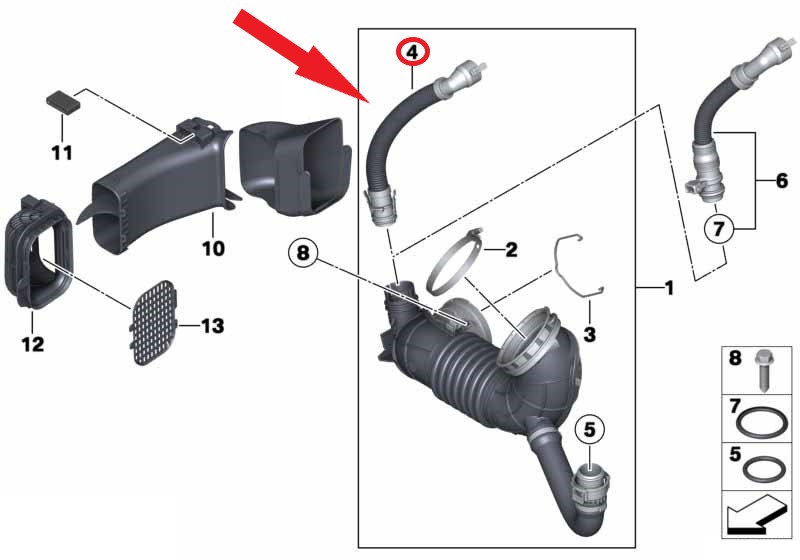MOTOR HAVALANDIRMA BORUSU