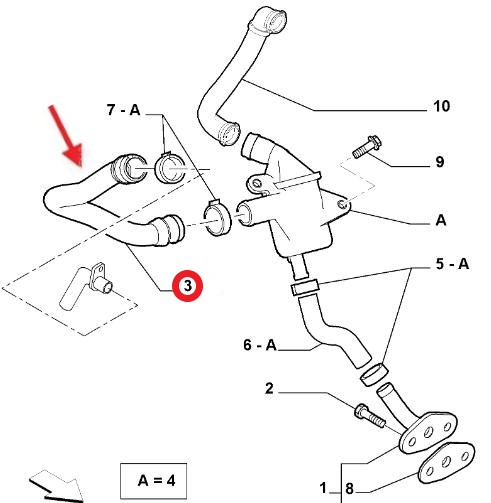  MOTOR HAVALANDIRMA HORTUMU PLASTİK BORU HARİÇ