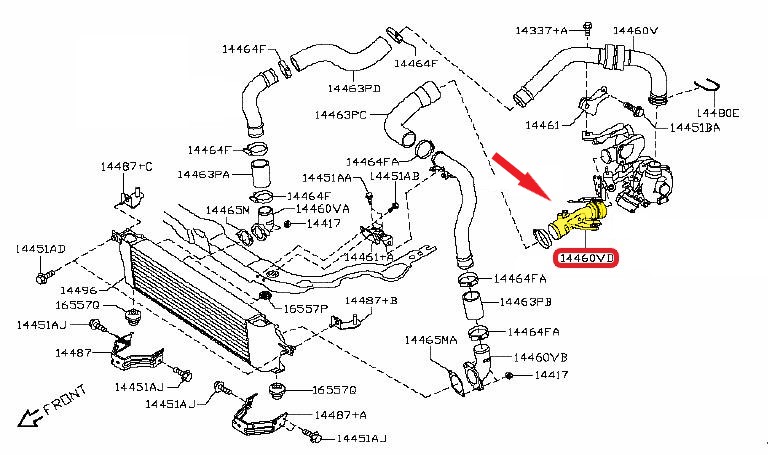 NISSAN QASHQAI 1.5 DCI TURBO BORUSU