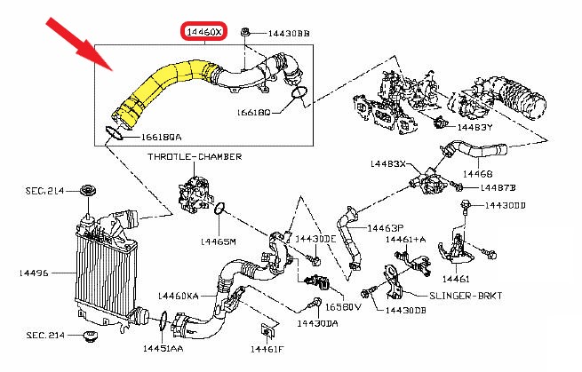 NISSAN QASHQAI TURBO HORTUMU