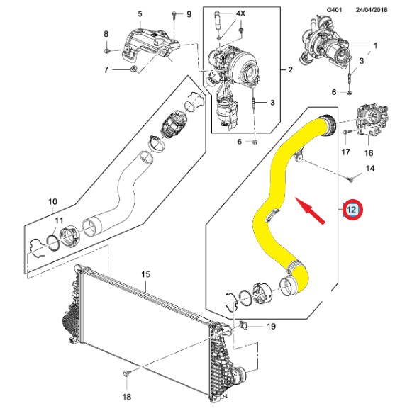 OPEL INSIGNIA B  TURBO BORUSU
