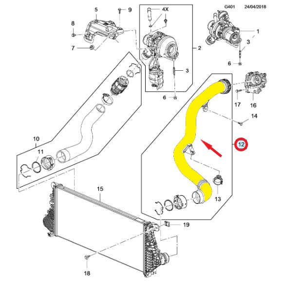 OPEL INSIGNIA B TURBO BORUSU