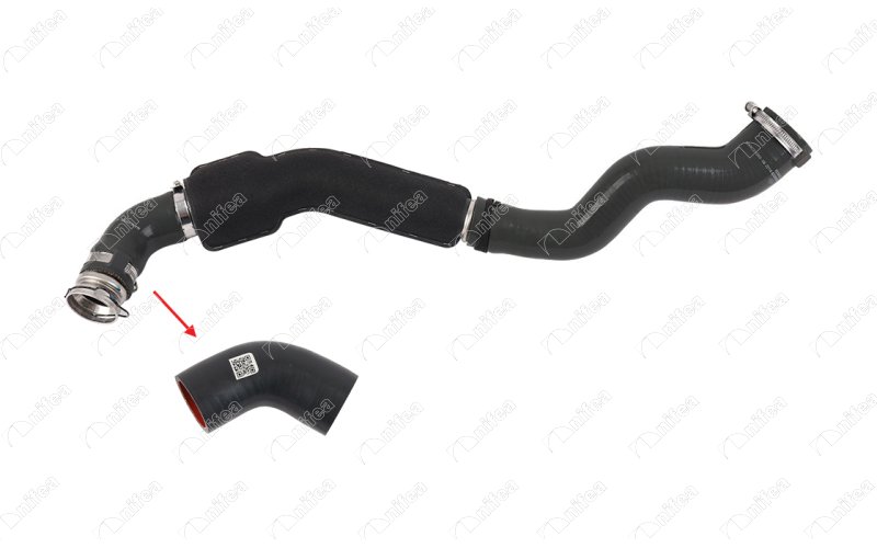 OPEL MOVANO A TURBO BORUSU METAL BORU HARİÇ Not :OK İLE GÖSTERİLEN KÜÇÜK HORTUM Montaj Yeri : Turbo Radyatörü İle Turboşarj Arasında