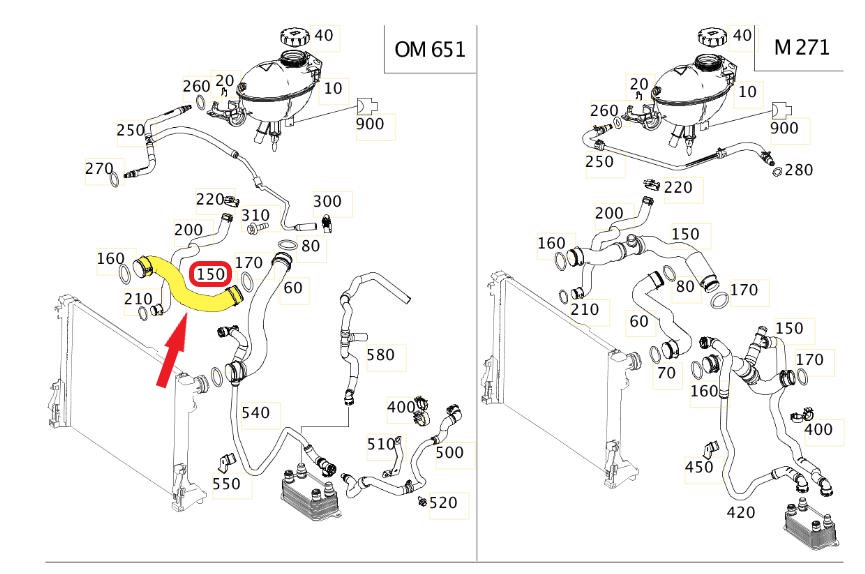 RADYATÖR ÇIKIŞ HORTUMU