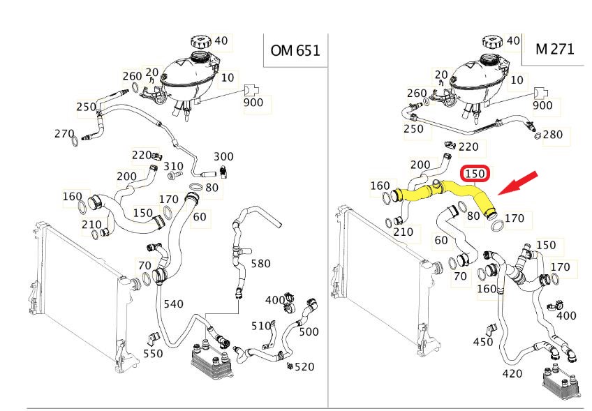 RADYATÖR ÇIKIŞ HORTUMU
