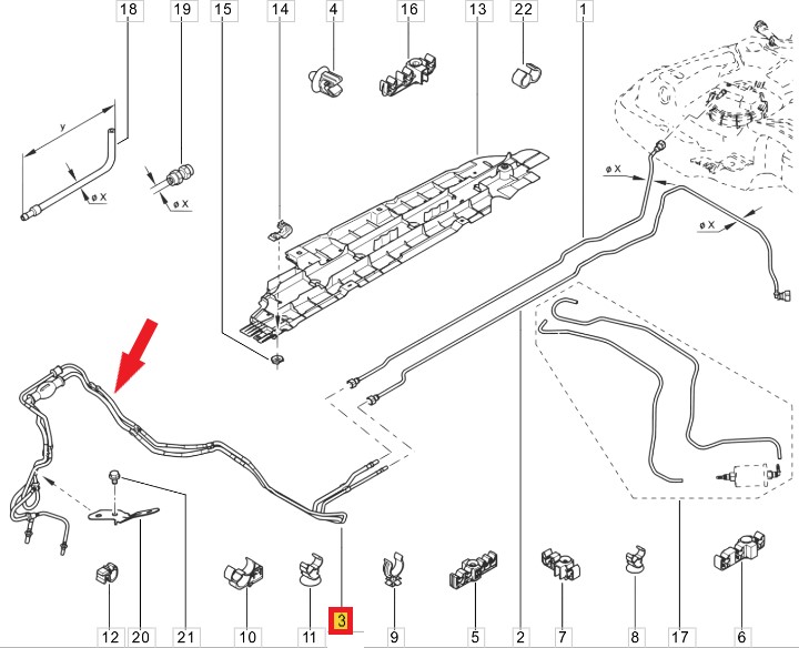 RENAULT CLIO III YAKIT BORUSU