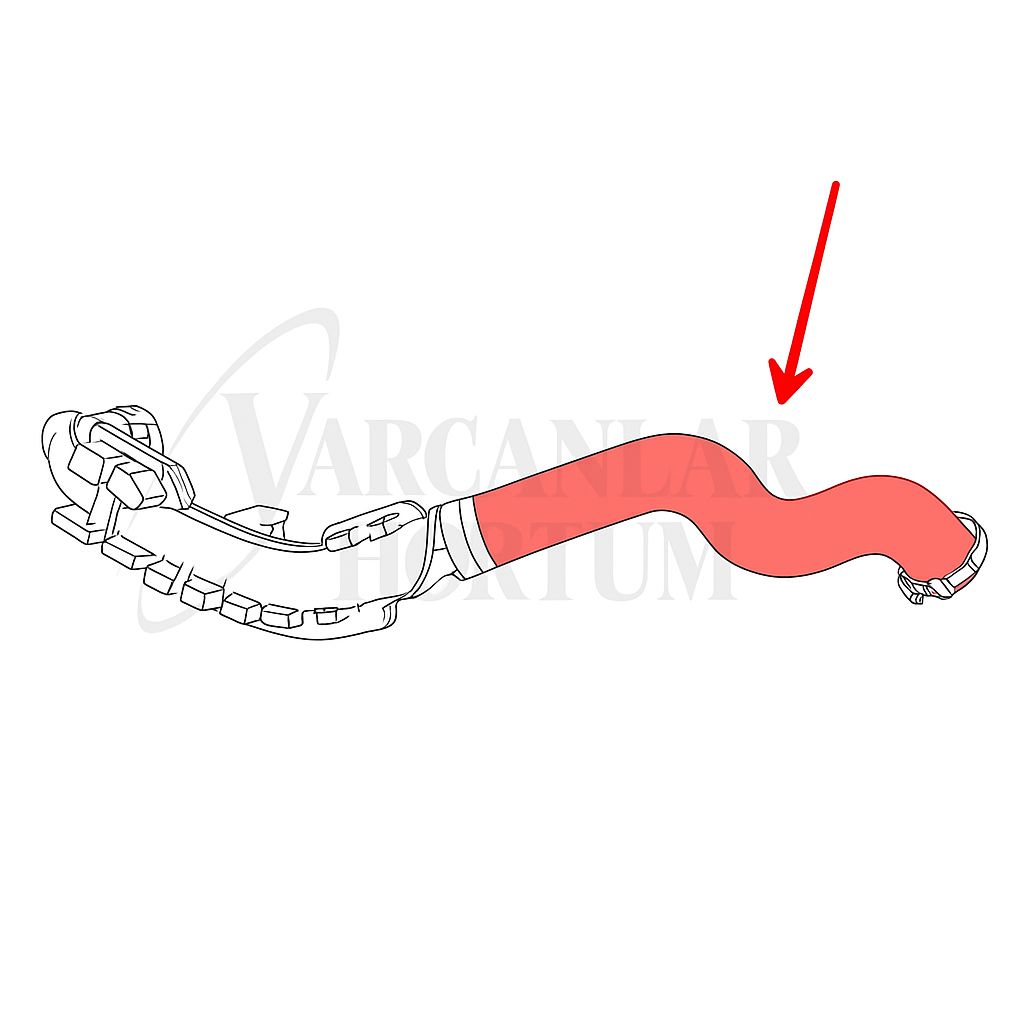 RENAULT MASTER II TURBO HORTUMU ( SİLİKON )