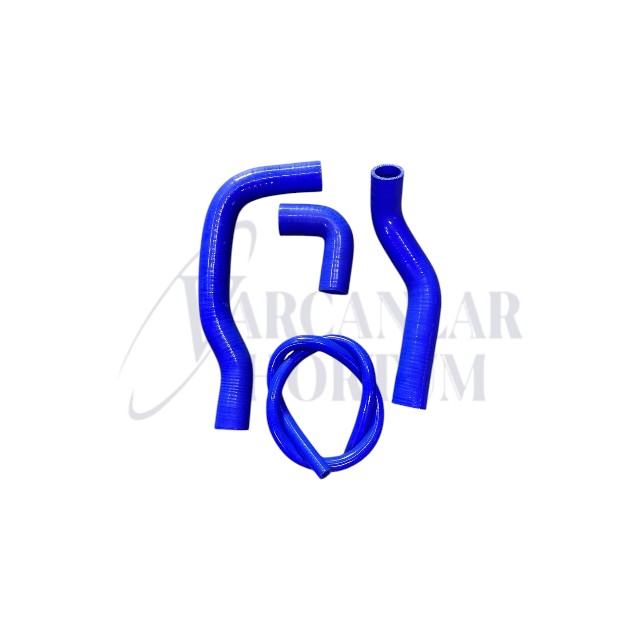 DOGAN SLX SİLİKON HORTUM 4'LÜ SET MAVİ