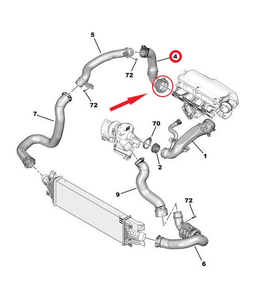 TURBO BORUSU CONTASI PLASTİK BORU HARİÇ