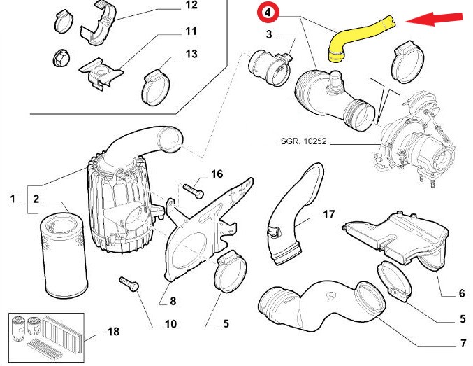 TURBO BORUSU HORTUMU PLASTİK BORU HARİÇ
