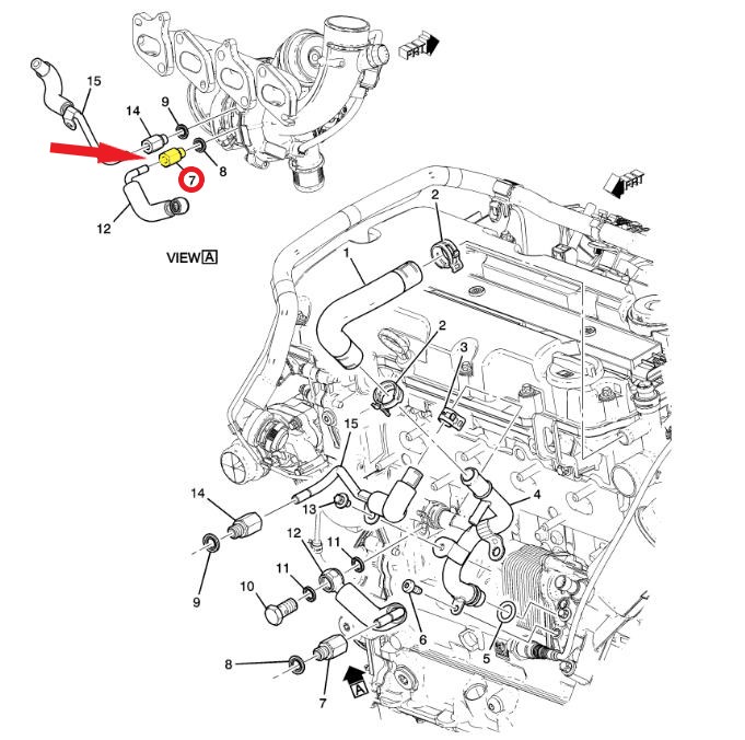 TURBO HORTUM KONEKTÖRÜ ( METAL )