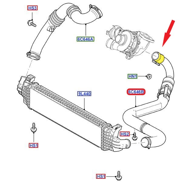  TURBO HORTUMUMETAL BORU HARİÇ